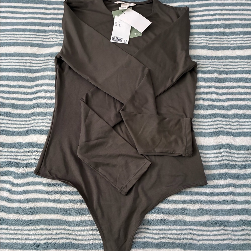 H&M Gray Bodysuit
